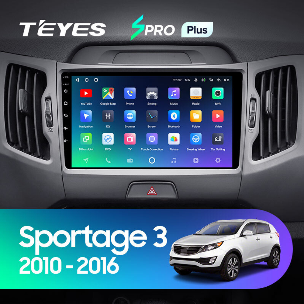 Teyes SPRO Plus 9" для KIA Sportage 2010-2016