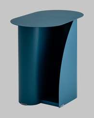 Журнальный столик Yvaine металл синий