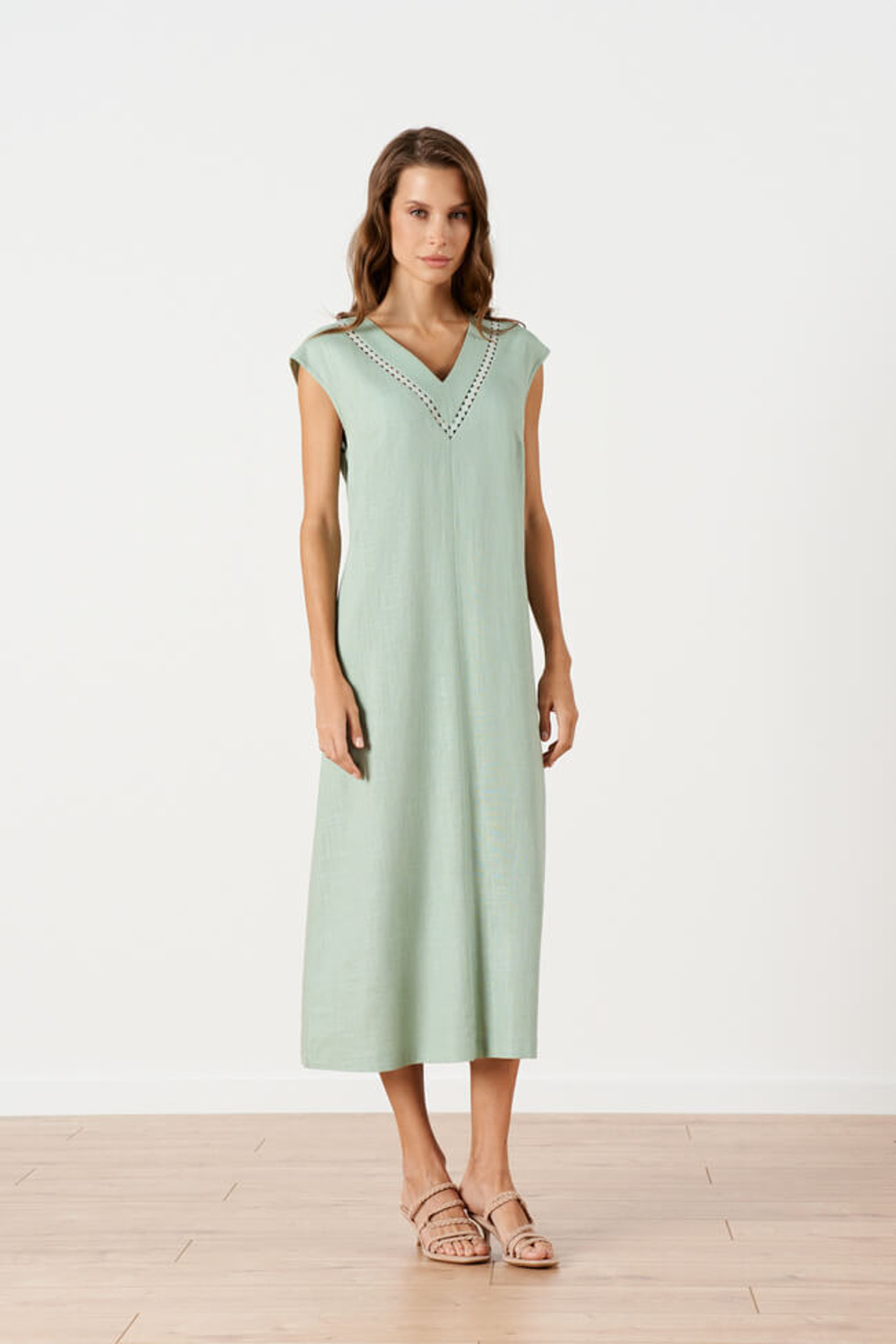 51649 Платье женское (полынь)