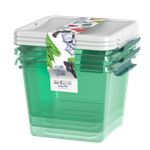 Набор контейнеров Monaco, 1,5 л, мята полупрозрачный