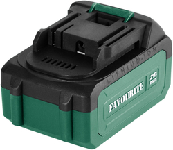 Батарея аккумуляторная Li-ion 21В, 6Ач, 1.1-1.3А One battery system FAVOURITE OBS 21/6