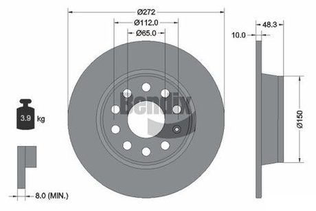 BENDIX Braking - BDS1029