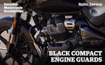 Дуги безопасности Royal Enfield, черного цвета, арт. KXA00342