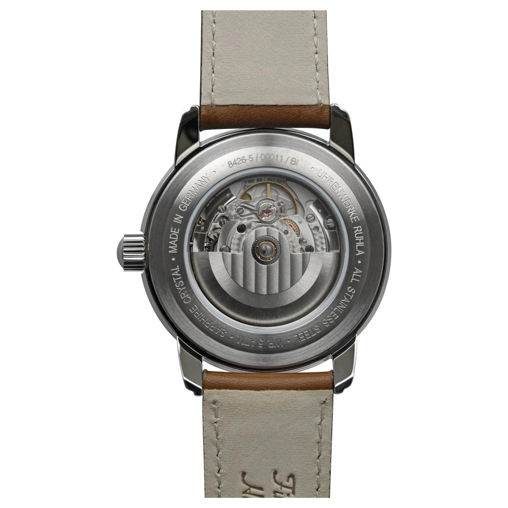 ZEPPELIN Automatic Mechanical Movement 50 meter Water Resistance Men"s Watches Watch 43mm White Dial