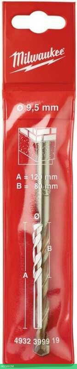 Сверло Milwaukee DIN 8039 9.5x120 (4932399919)