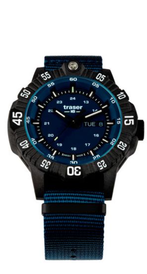 Швейцарские тактические часы Traser P99 Q Tactical Blue 110724