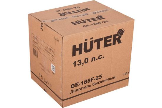 Двигатель бензиновый "HUTER" GE-188F-25