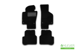 Коврики в салон Klever Standard VOLKSWAGEN Passat (B6) АКПП 2005-2010, седан, 4 шт. (текстиль) Klever.KLEVER02510601210KH
