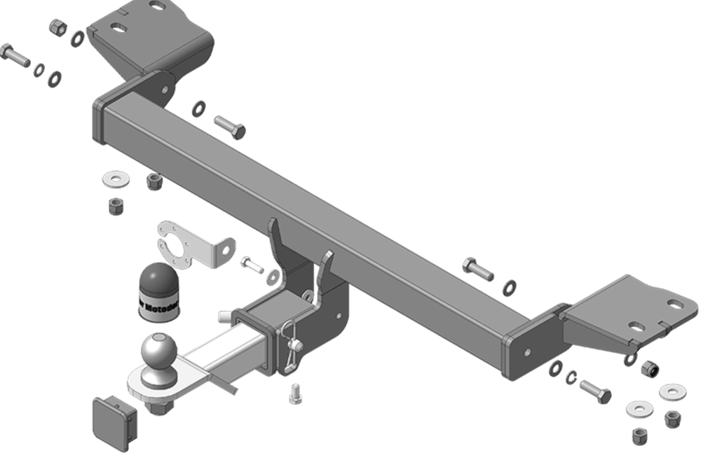 Фаркоп для Haval H7 2024- арт.MOTODOR.93126-E