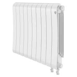 Радиатор биметаллический Royal Thermo Infinity 500 Bianco Traffico VR80 - 10 секц.