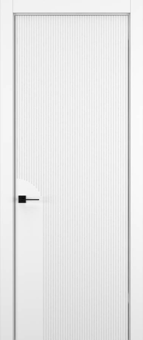 Дверь 2 VERTICAL Матовый Снежный