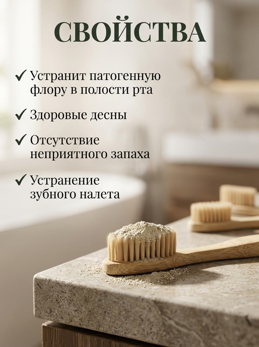 Зубной порошок с пробиотиком сенной палочки Создатель Энзимов, 150 мл