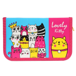 Пенал 1-секц, 190х115 "Кошачье фото" (ПН-7681) (Проф-Пресс)