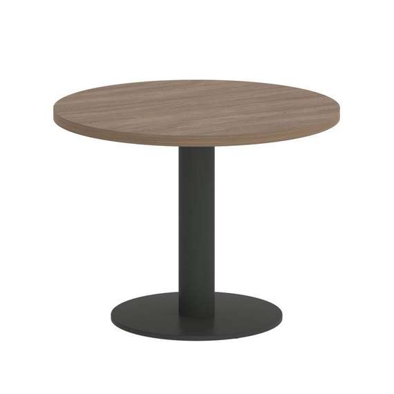 Onix Direct Стол журнальный круглый O.SJ-1 Дуб Аризона/Металл Антрацит 600*600*450