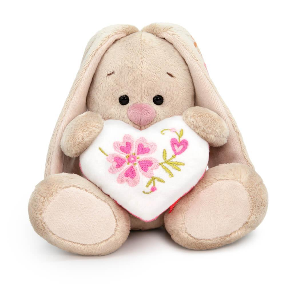 Зайка Ми Нежное сердечко (малыш) 15см.