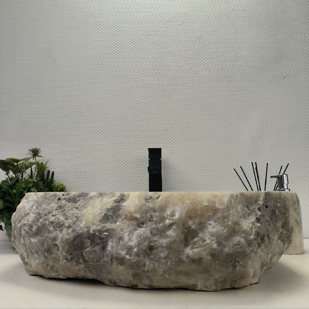 Раковина из оникса Erozy Grey EO-62539 55*49*16 0094