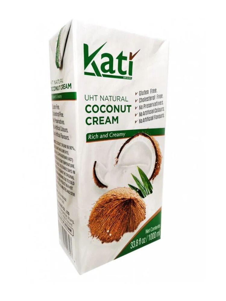 Кокосовые сливки Kati Coconut Cream 24% 1 л x 2 шт