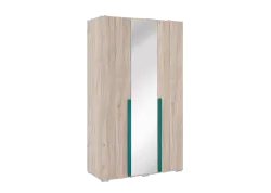 Шкаф трехдверный с зеркалом"Лайк"