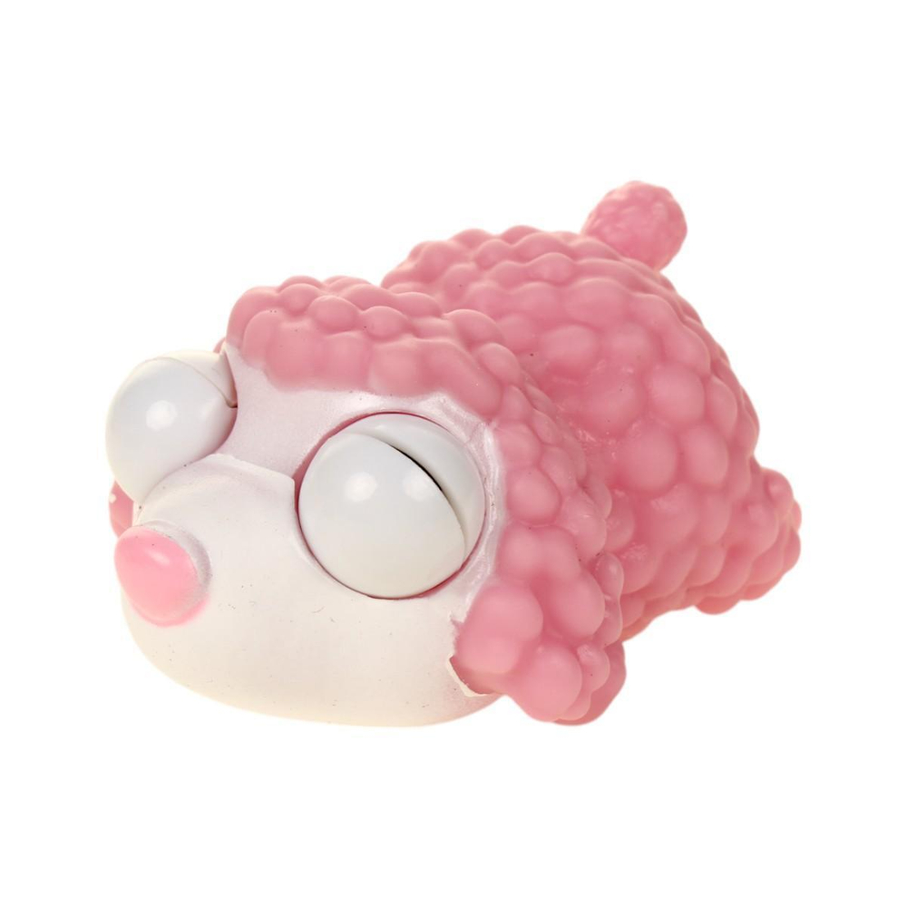 Собака с глазами 9 см, 8 вида микс, пакет с-30471