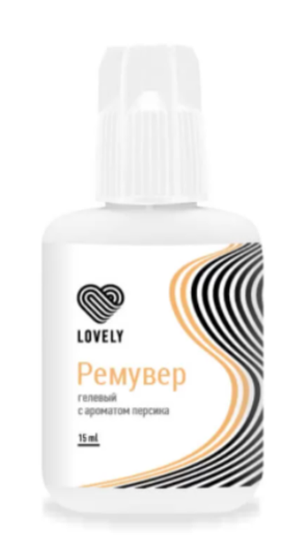 Ремувер гелевый Lovely с ароматом персика, 15г