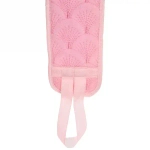 Мочалка для тела «Ultramarine - Body care», пилинг эффект, цвет розовый, 9,5*80см, Zip пакет