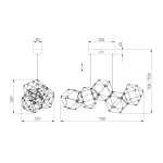Подвесной светильник Eurosvet UMA 90368/5 4690389200595