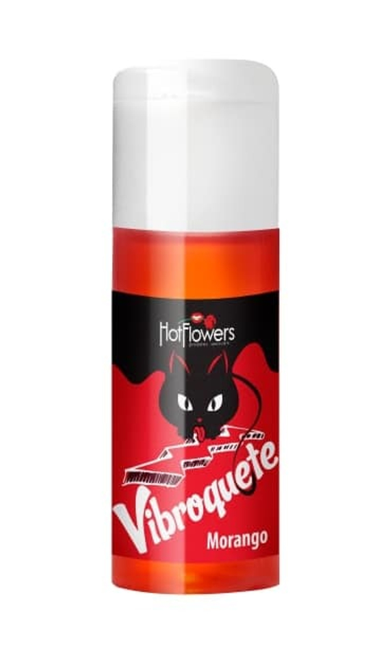 HotFlowers VIBROQUET - Жидкий вибратор со вкусом клубники.