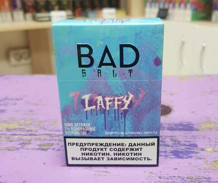Bad drip SALT LAFFY (Чернично-виноградный леденец) 5000 затяжек 20мг (2%)