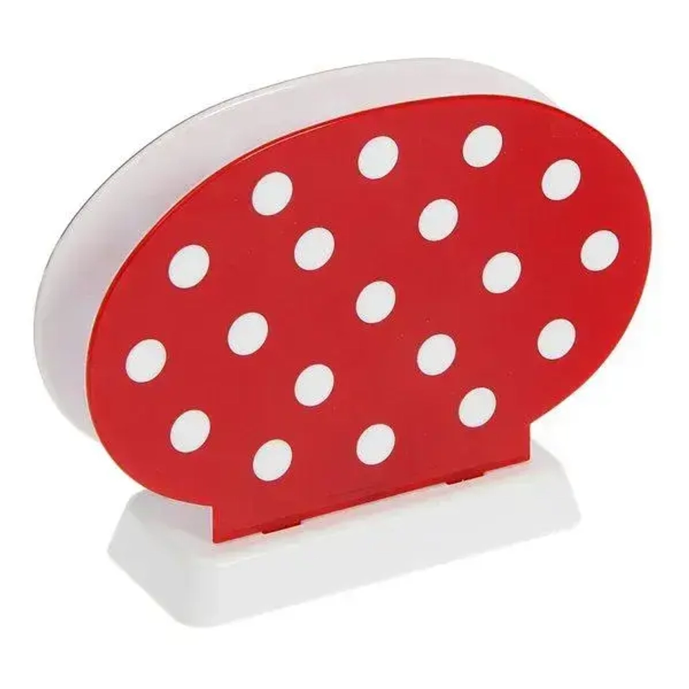 Салфетница Marusya (красный полупрозрачный)