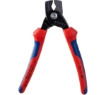 KNIPEX StepCut кабелерез, ступенчатый рез, рез: кабель d 15 мм (50 кв. мм, AWG 1/0), 160 мм, чёрный