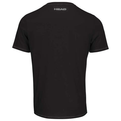 Футболка для мальчика теннисная Head Club Basic T-Shirt - black