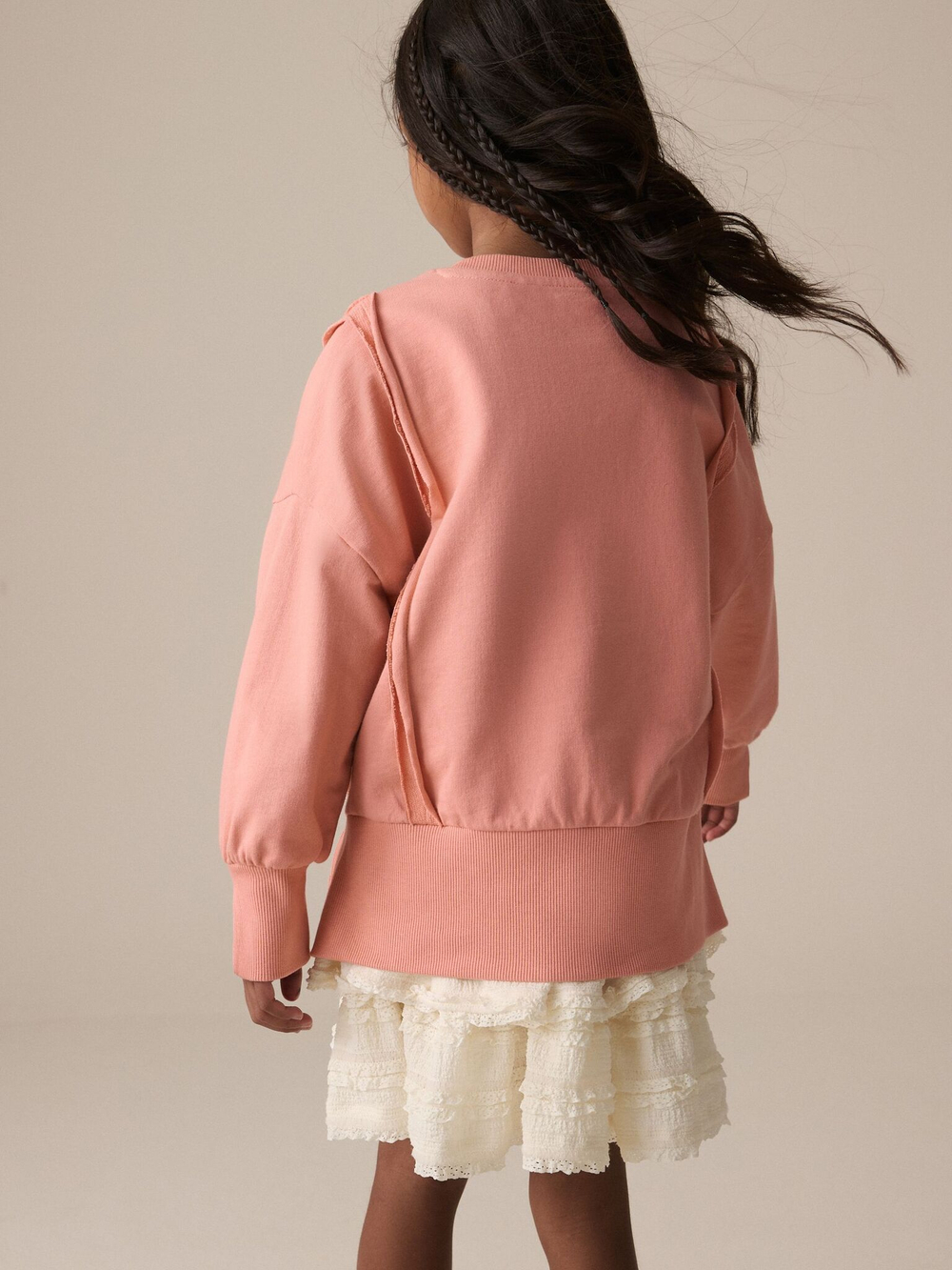 Толстовка для девочки Next E44-434, Персиковый