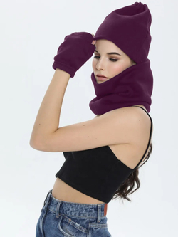 Снуд унисекс из футера с начесом