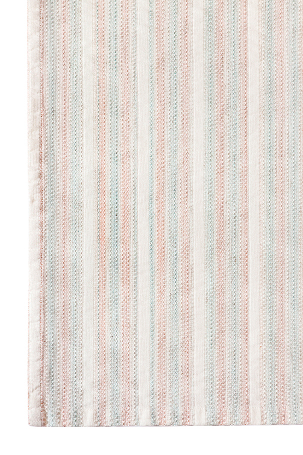 Покрывало 220x240 Devilla Candy экрю-розовый-голубой