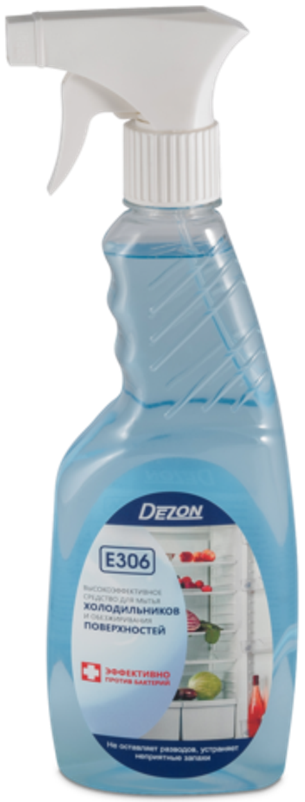 Дезон Е306 Средство для мойки холодильников и обезжиривания различных поверхностей 0,5 кг (триггер)