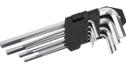 1940-1 Ключ-шестигранник набор большой 9 предметов