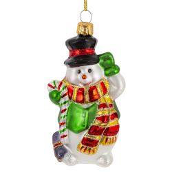 GAEM Украшение новогоднее "Снеговик", L6 W5 H10 см