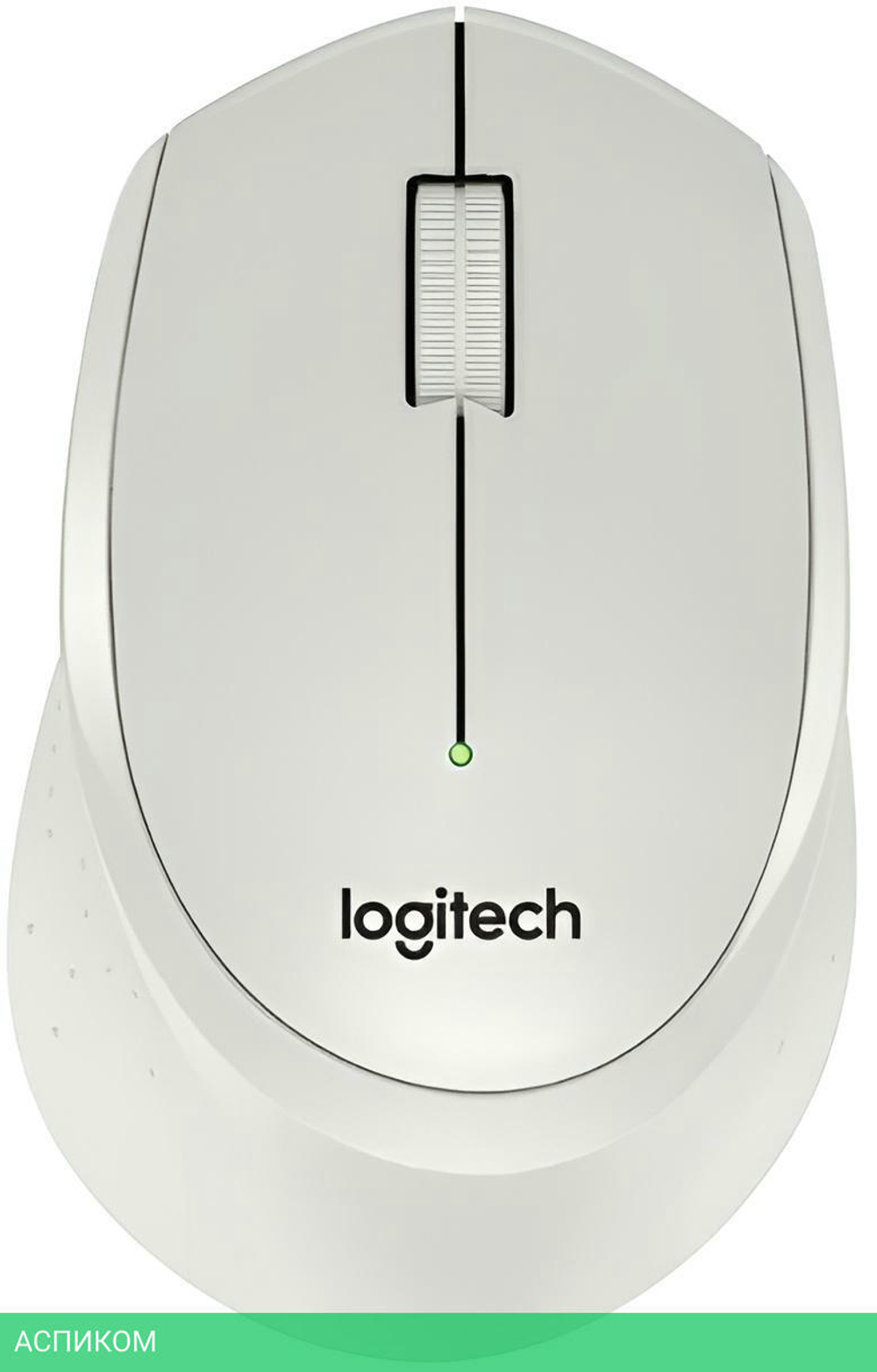 Мышь Logitech M330 Silent Plus белый (910-004926)