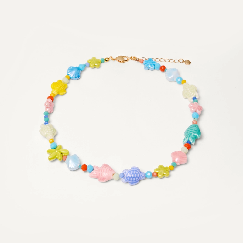 Колье Керамические Зверушки