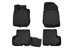 Коврики в салон для RENAULT Logan 2004-2009, 2010-2014, 4 шт. (полиуретан) NLC.3D.41.05.210K