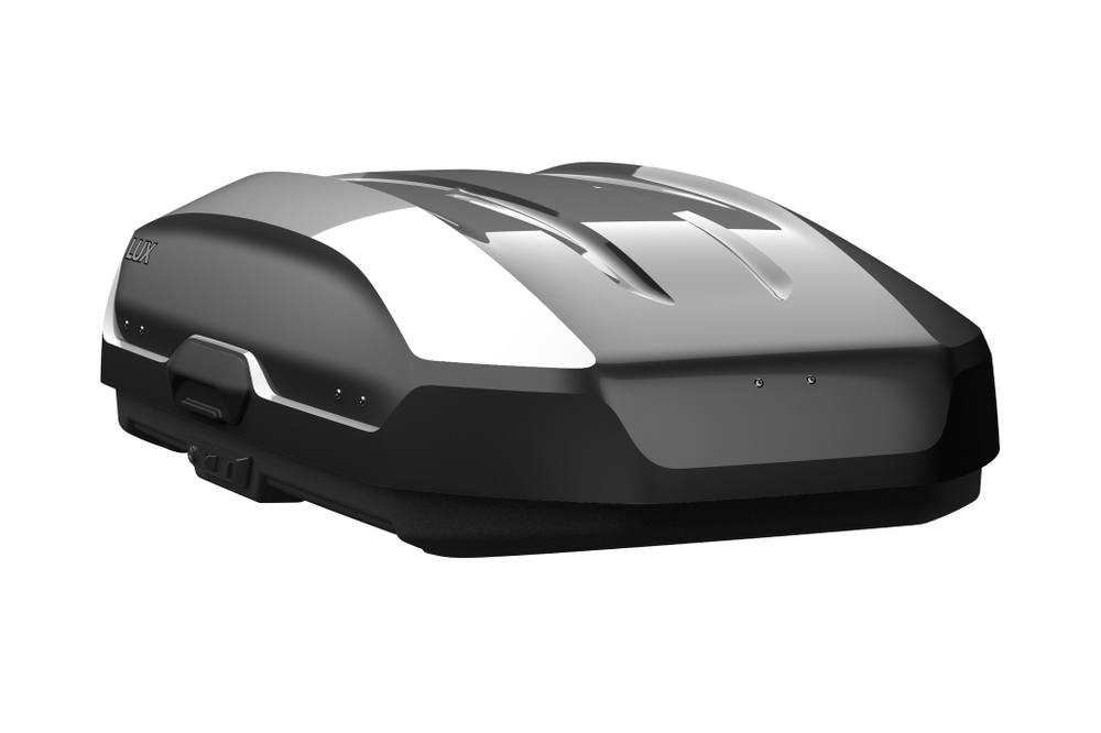 Автобокс на крышу LUX TAVR 140 (440 литров) черный глянцевый