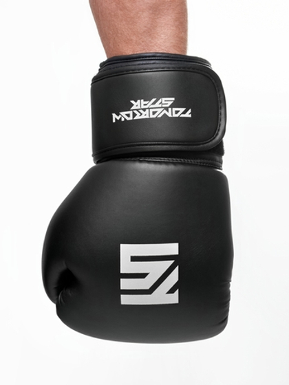 Перчатки для бокса черные Tomorrow star