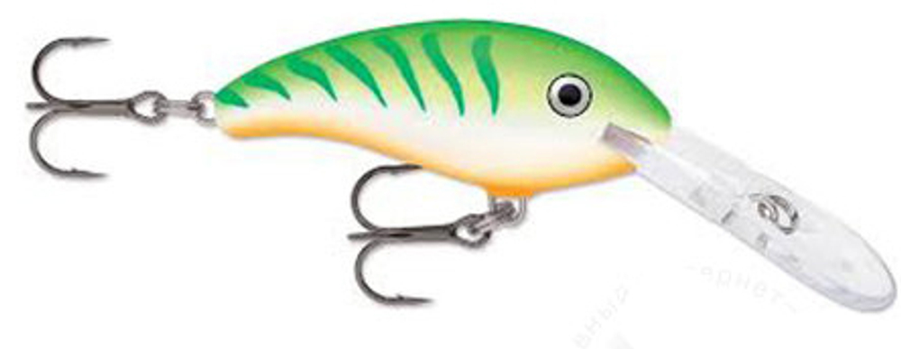 Воблер RAPALA Shad Dancer 04 /GTU /плавающий/ 2,1-3,0м, 4см, 5гр