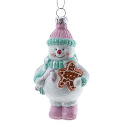 GAEM Украшение новогоднее "Снеговик", L6,4 W5,2 H11 см