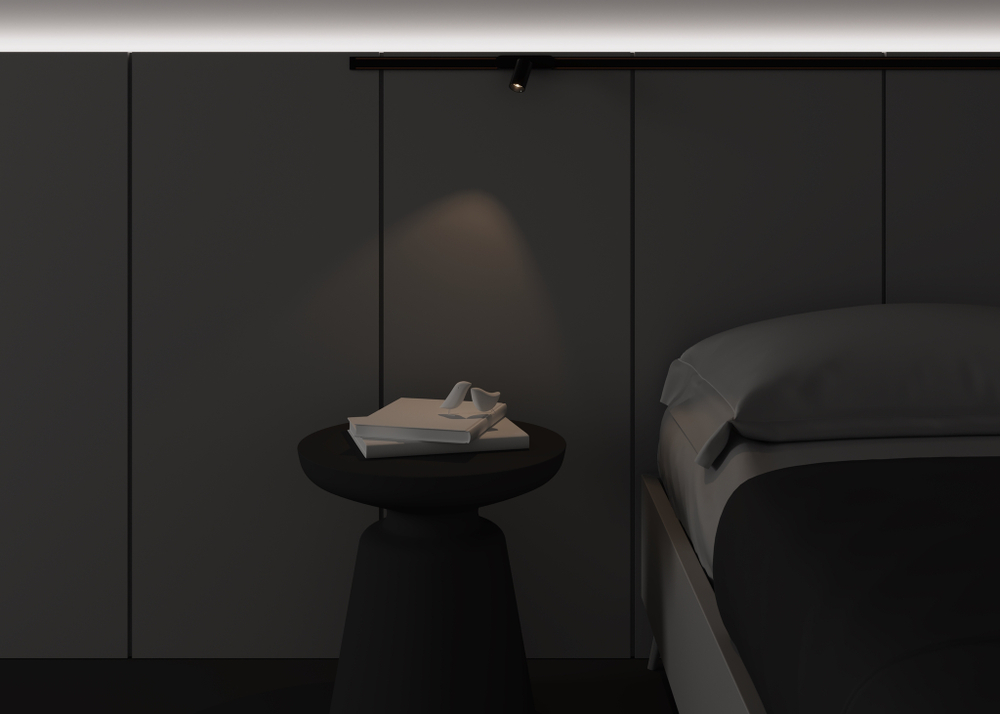 Магнитный трековый светильник Maytoni Focus LEDTR103-1-5W4K-M-B