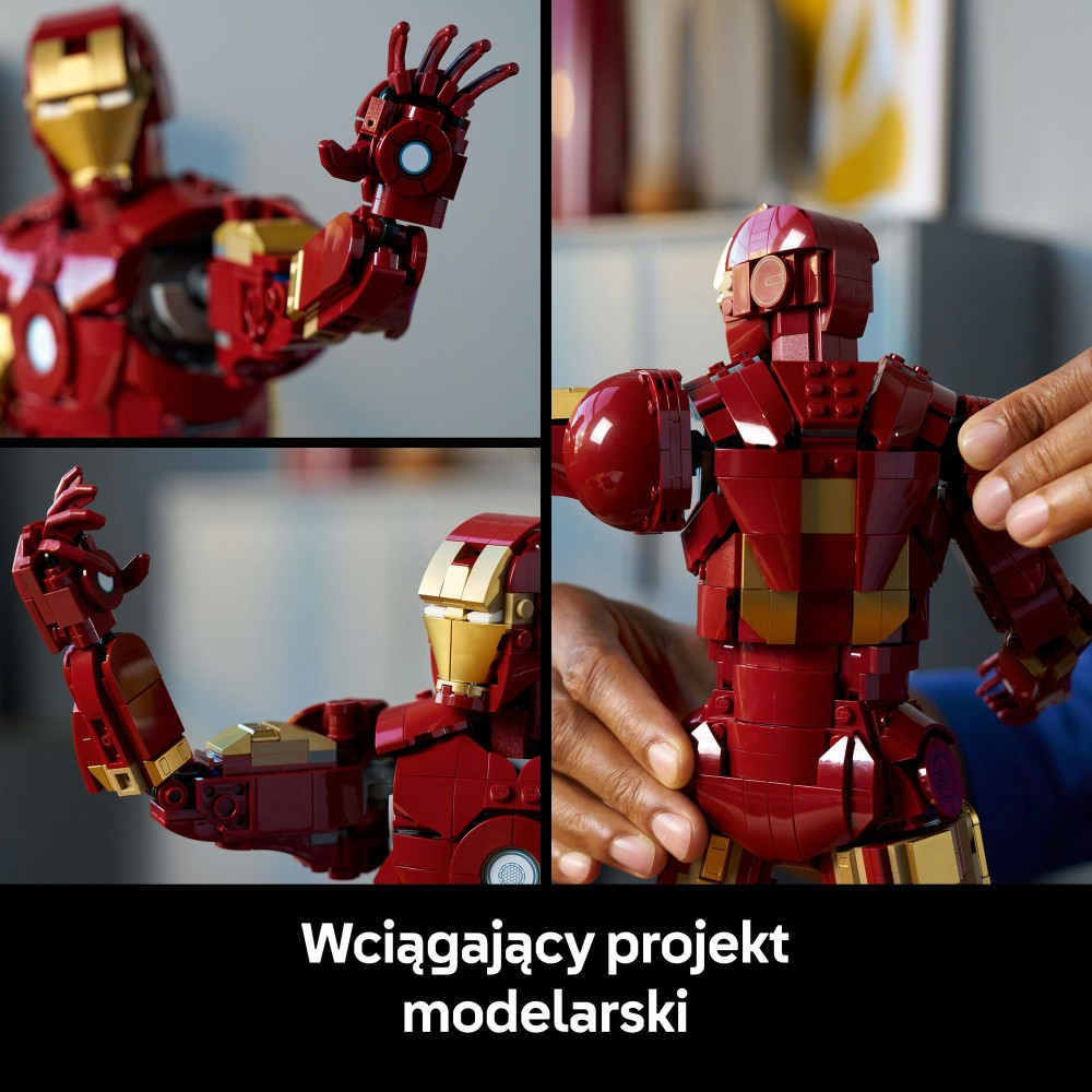 Конструктор LEGO Marvel 76344 Железный Человек Марк III коллекционное издание — фото 8