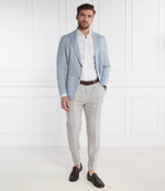 Льняное чиносы 13 Sapo Windsor - серый(30041984)