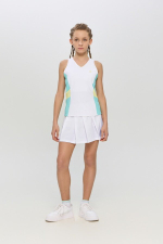 ОДЕЖДА ДЛЯ ТЕННИСА Девочки, Топ CHOUPETTE Спортивный .