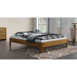 Кровать без изголовья из массива дуба Lugos'Art