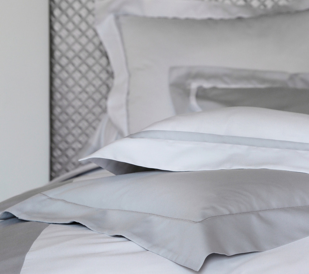 Постельное белье семейное Blanc des Vosges Amboise Metal